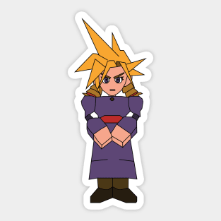 Miss Cloud Strife Sticker